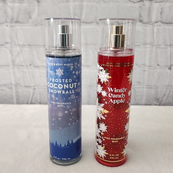 Bath & Body Works Other - Bath & Body Works Winter Candy Apple & Frosted Coconut Snowball Body Spray